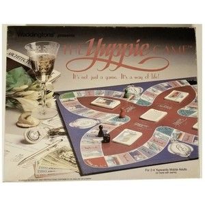 Pre Owned  The Yuppie Game Board Game - 1985 - Waddington -
